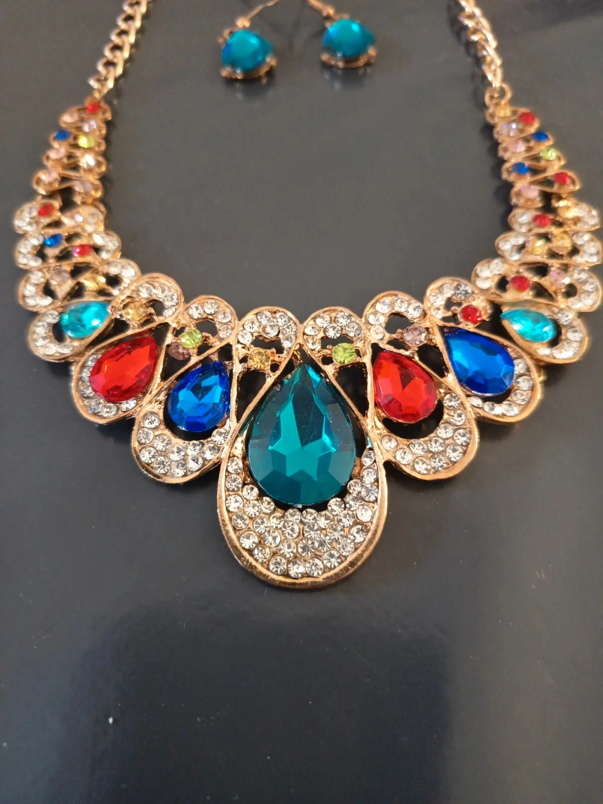 Parure colar e brincos de ouro – photo 3